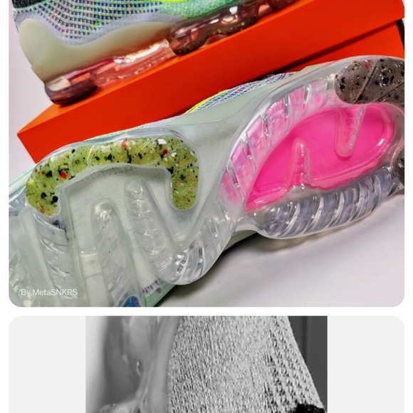 Mens nike vapormax fk aqua - Picture 2 of 4